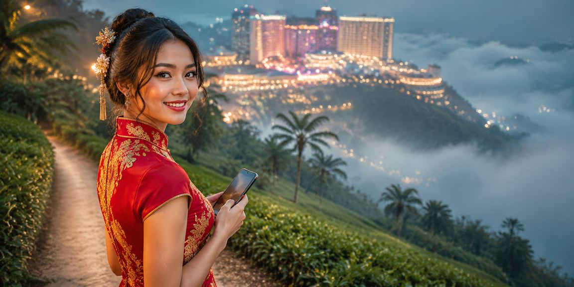 Suasana deposit bergaya Melayu di Genting Highlands untuk kasino dalam talian