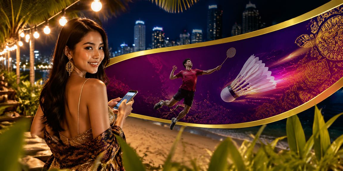 Pemain menikmati permainan slot mudah alih bergaya batik di Petaling Jaya